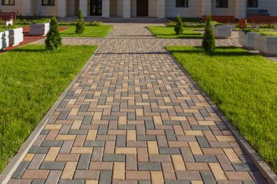 Outdoor Paver Walkways